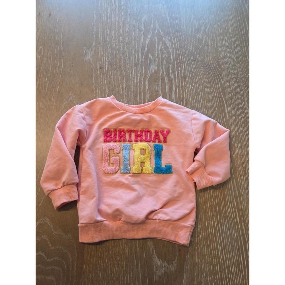 Boutique baby‎ girl birthday sweater 12-18 mos
